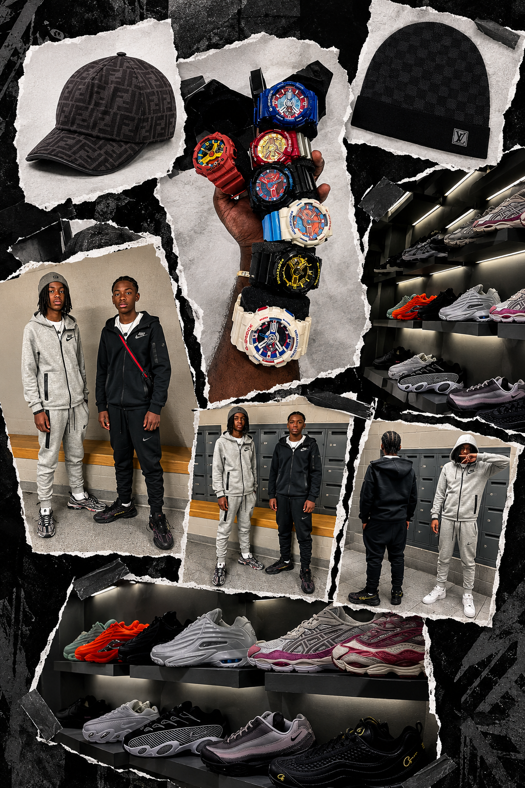 Accessoires ( Casquette, Chaussure, Montre, Saccoche )