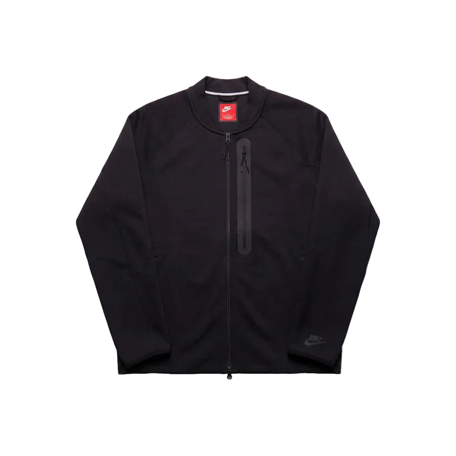 Sweat Zippé Tech Fleece "Aviateur" Noir
