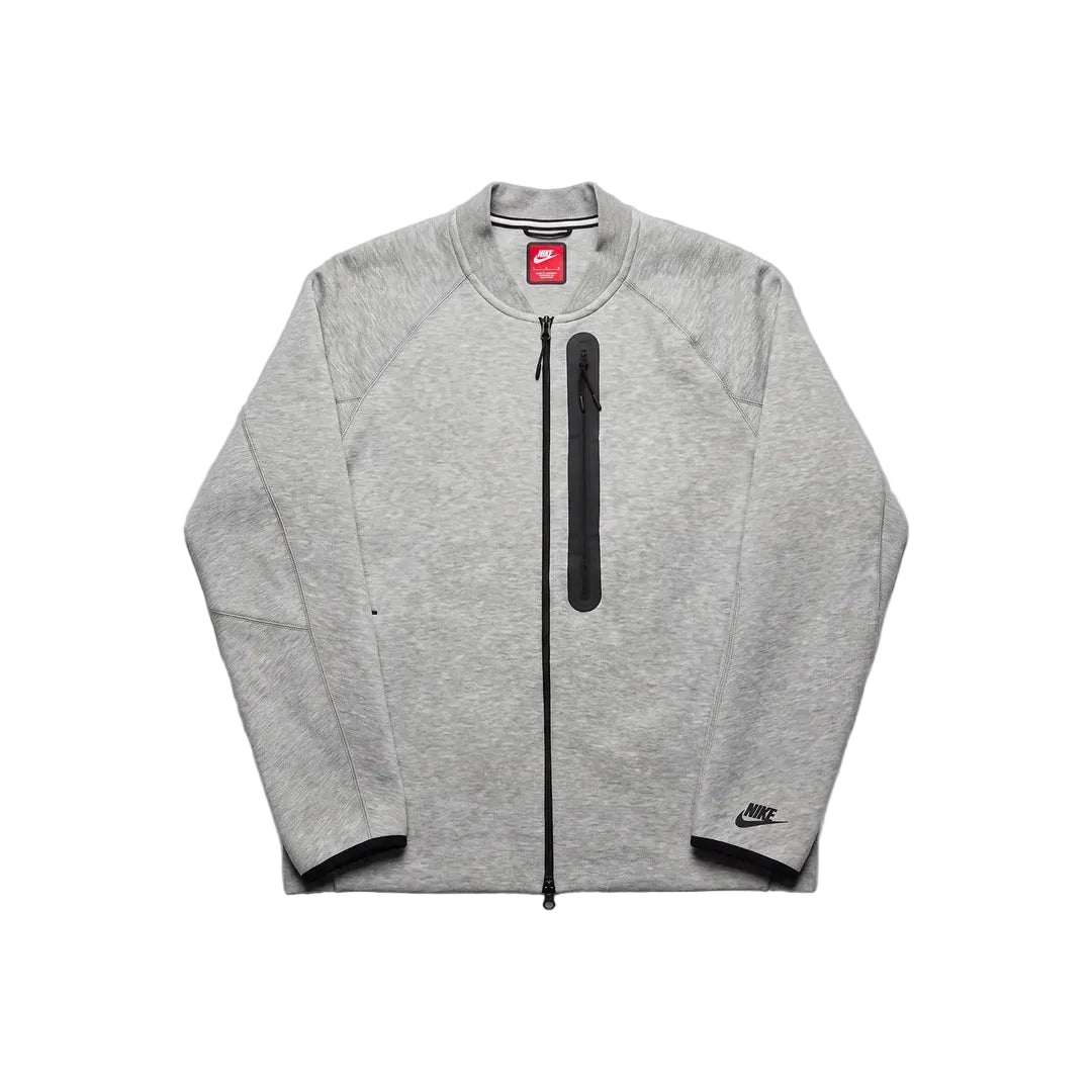 Sweat Zippé Tech Fleece "Aviateur" Gris