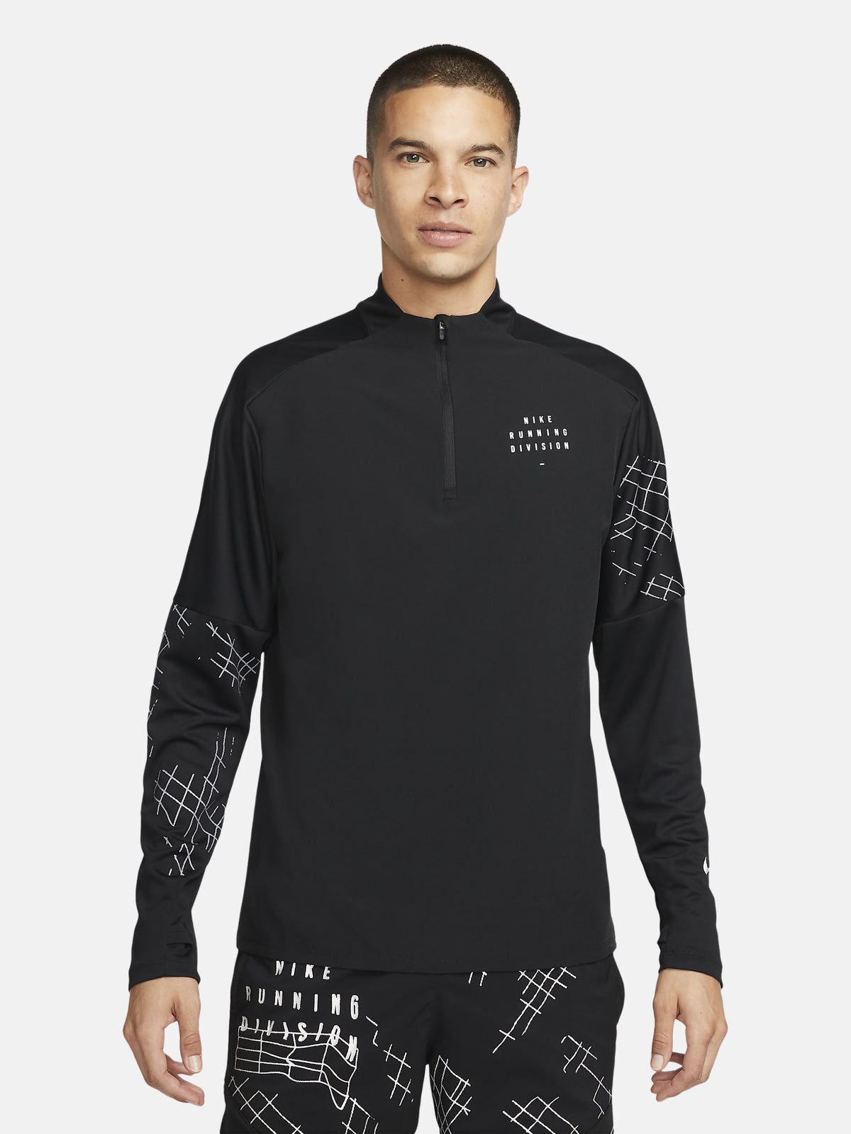 Haut de Running Division Noir